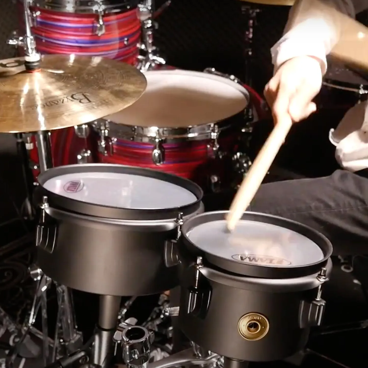 Tama MT68STBK Mini-Tymps 6"+8" Stahl schwarz