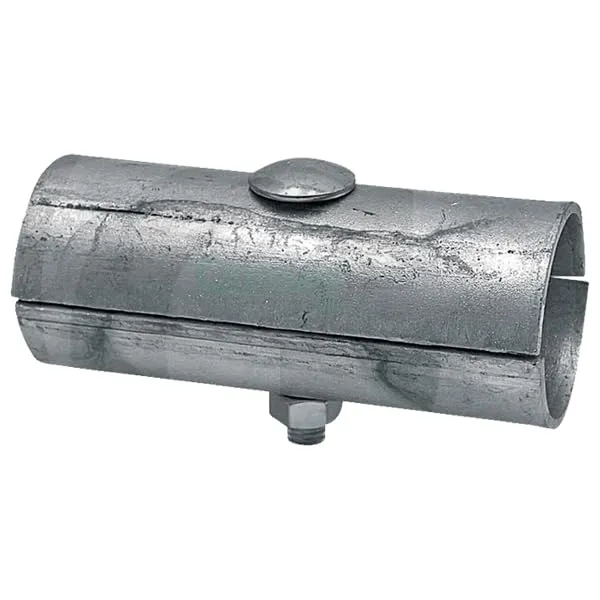 QUEBAG T-Schelle 42x42 mm 1 1/4" feuerverzinkt 2-tlg