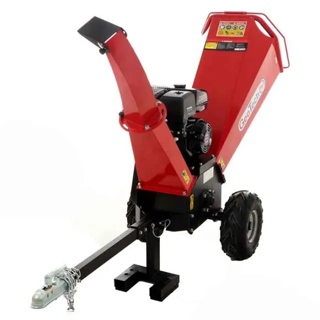 GeoTech Pro PCS 150L Benzin-Häcksler 15 PS 90 mm