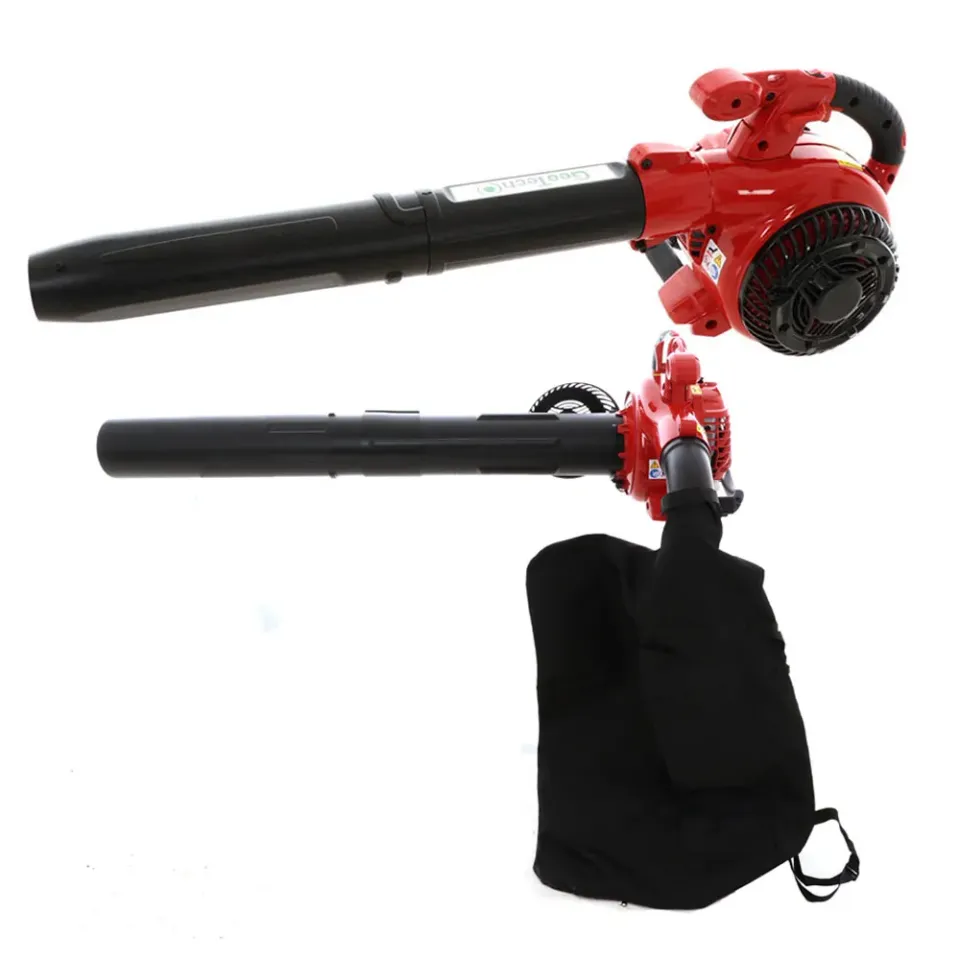 GeoTech Pro BBV280V Laubsauger Benzin 3in1 45L Blas 250km/h