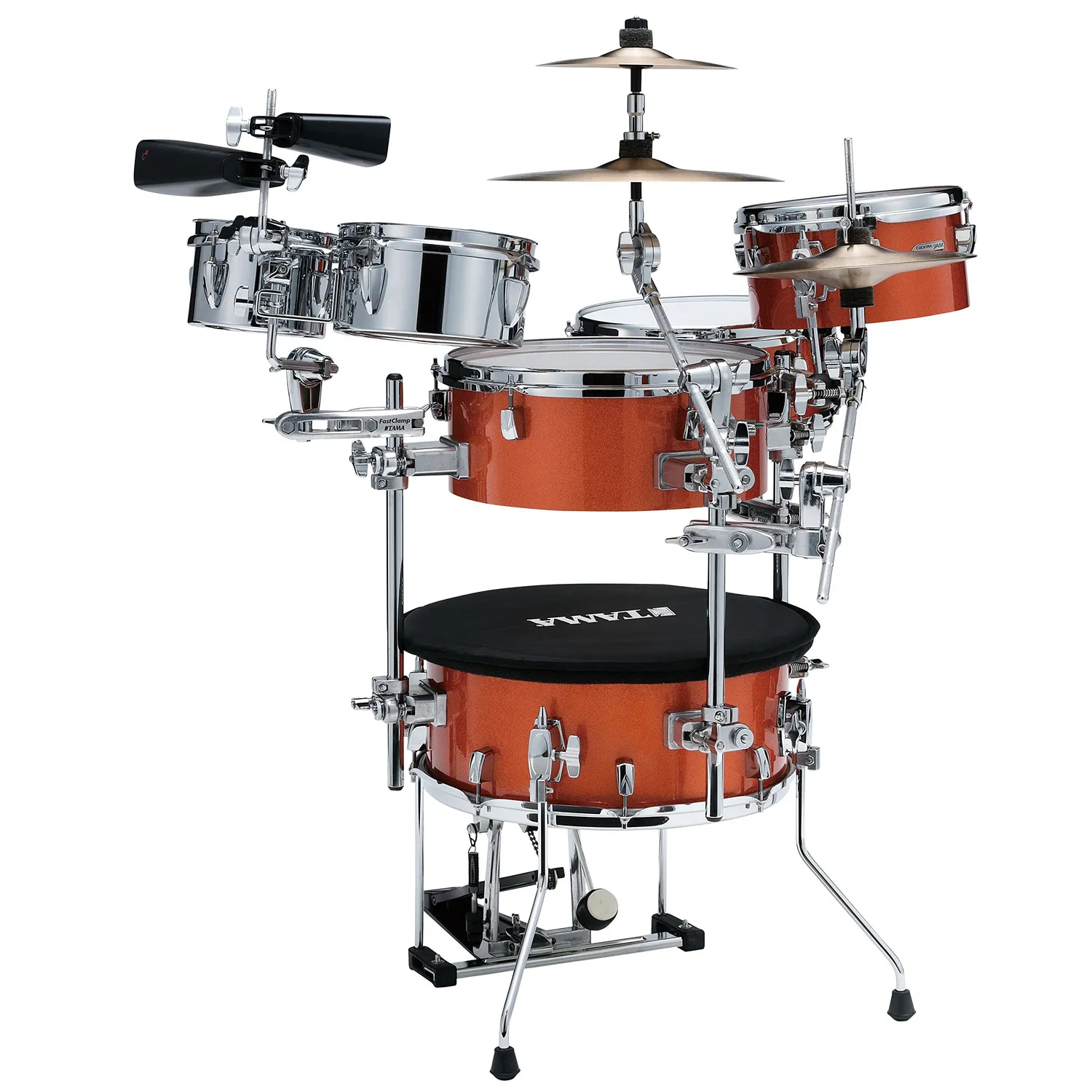 Tama Cocktail-JAM CJB46C Drumset Orange Sparkle 4-tlg