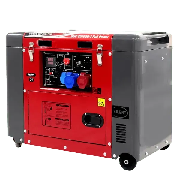 GeoTech Pro DGP8500SE-3 FULL POWER Diesel Stromerzeuger 6 kW