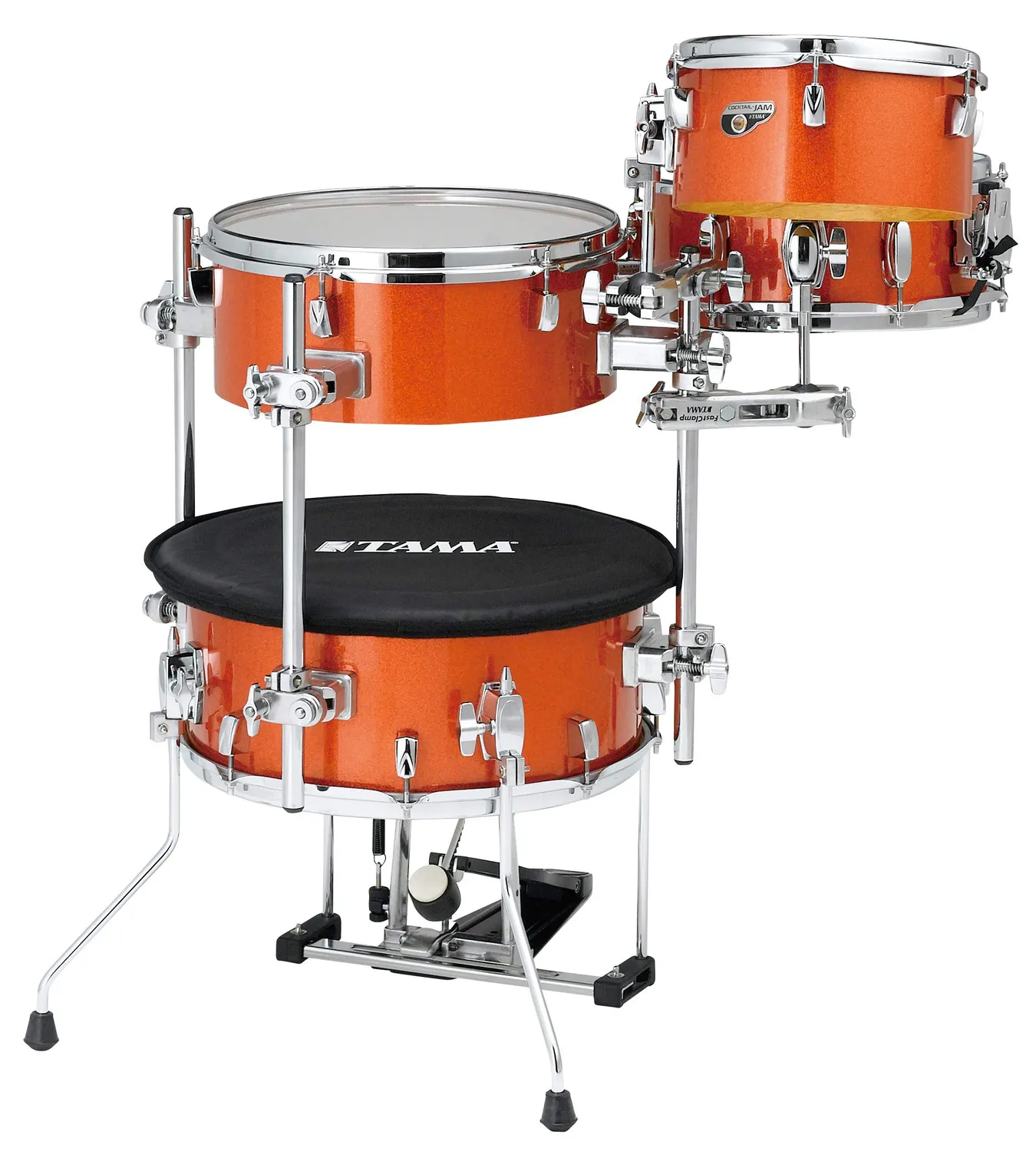 Tama Cocktail-JAM CJB46C Drumset Orange Sparkle 4-tlg