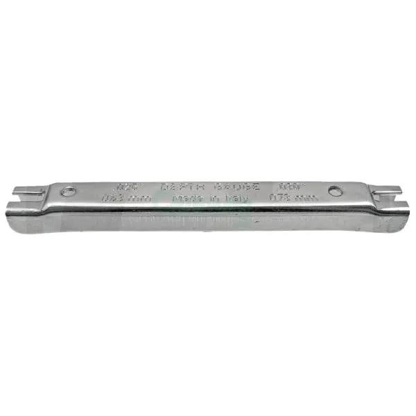 Quebag Tiefenbegrenzer Lehre Feilenlehre 0,63/0,73 mm