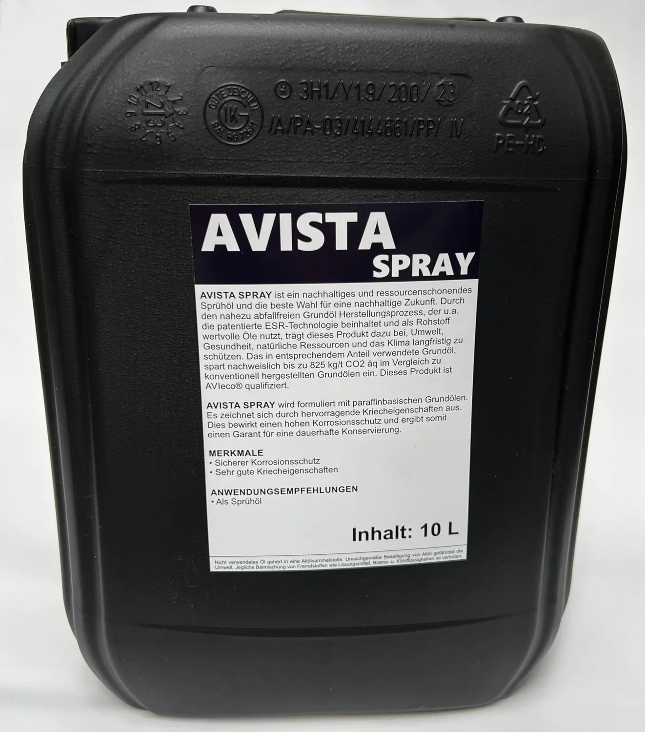 QUEBAG SPRAY Sprühöl hell Kriechöl 10 Liter mit Rostschutz