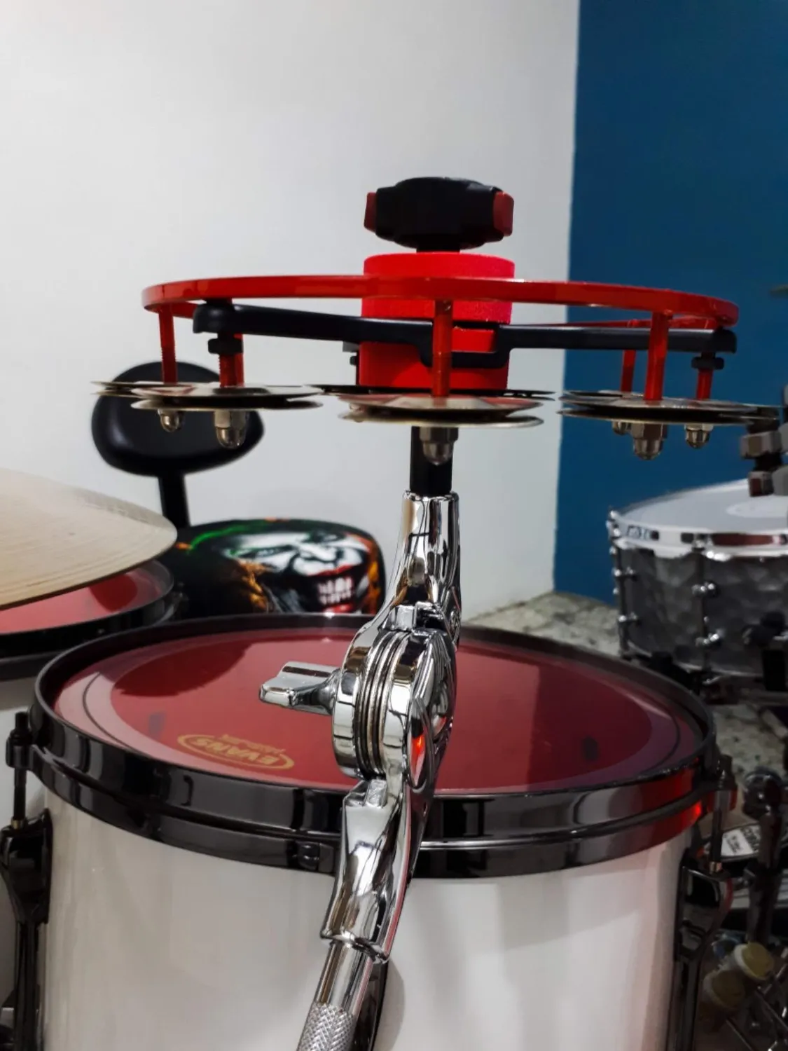 Tama TJR7 Jingle Ring Tambourine 7 Zoll Nickelsilber