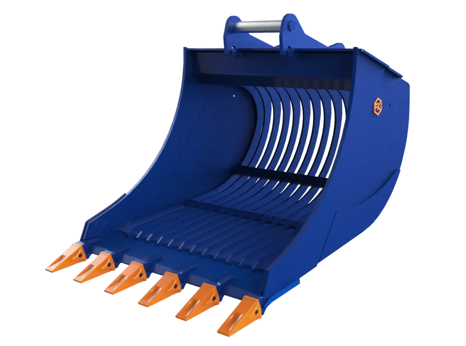 FK Machinery Gitterlöffel 12-14T Sieblöffel Bagger