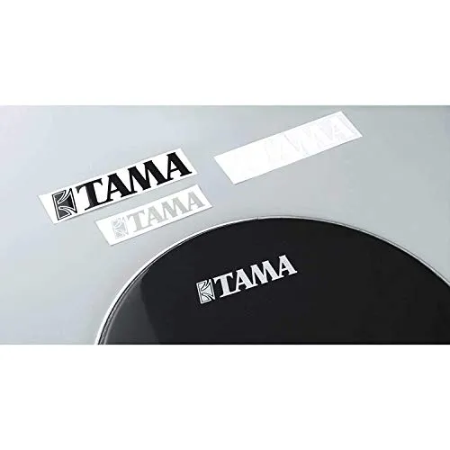 Tama TLS80BK Logo Aufkleber Schwarz Small 190 mm