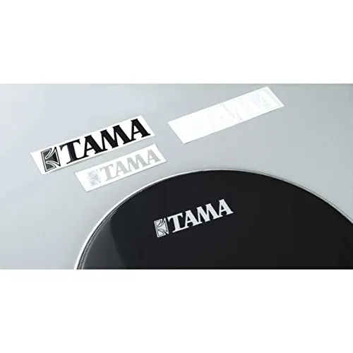Tama Logo TLS70BK Sticker 150x35mm Schwarz selbstklebend
