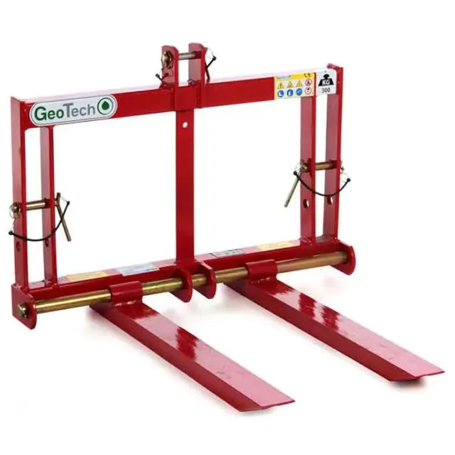 GeoTech Pro D300 Heck Palettgabel 300 kg Traktor