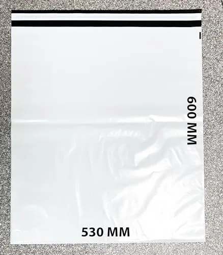 QUEBAG Coex Versandbeutel 530x600 50 Stück weiß 60my