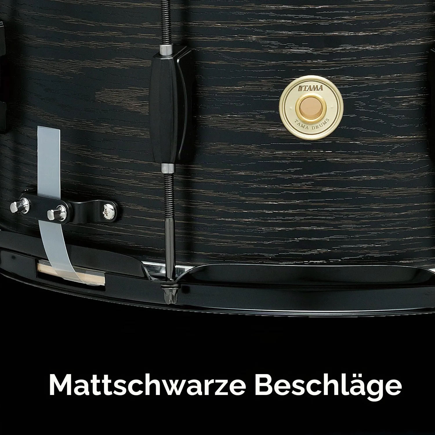 Tama WP148BK Woodworks Snare 14x8" Black Oak Wrap
