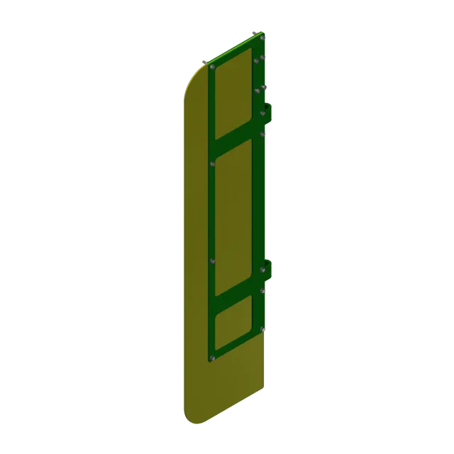 Spread-a-Bale Deflector Guide Assembly RH Ersatzteil rechts