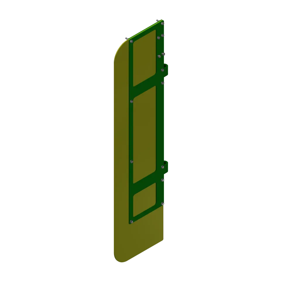Spread-a-Bale Deflector Guide Assembly RH Ersatzteil rechts