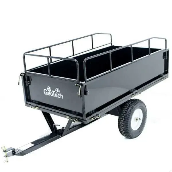 GeoTech Pro MAXI Kippanhänger 450 kg 145x71 cm Stahl