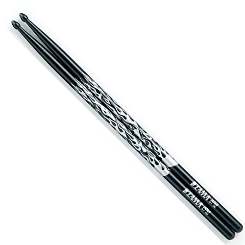 Tama O7A-F-BS Drumsticks Paar schwarz 390mm Eiche