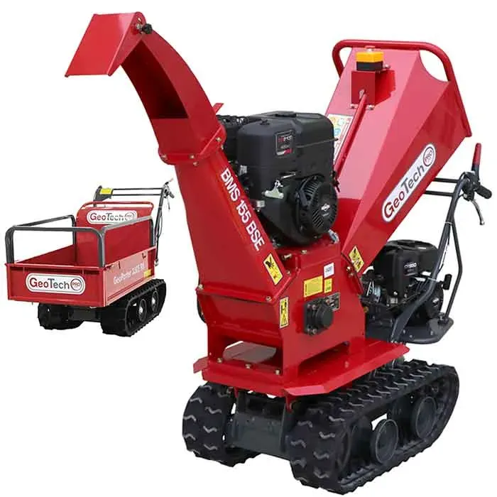 GeoTech Pro BMS155 BS Raupenhäcksler Briggs 90 mm