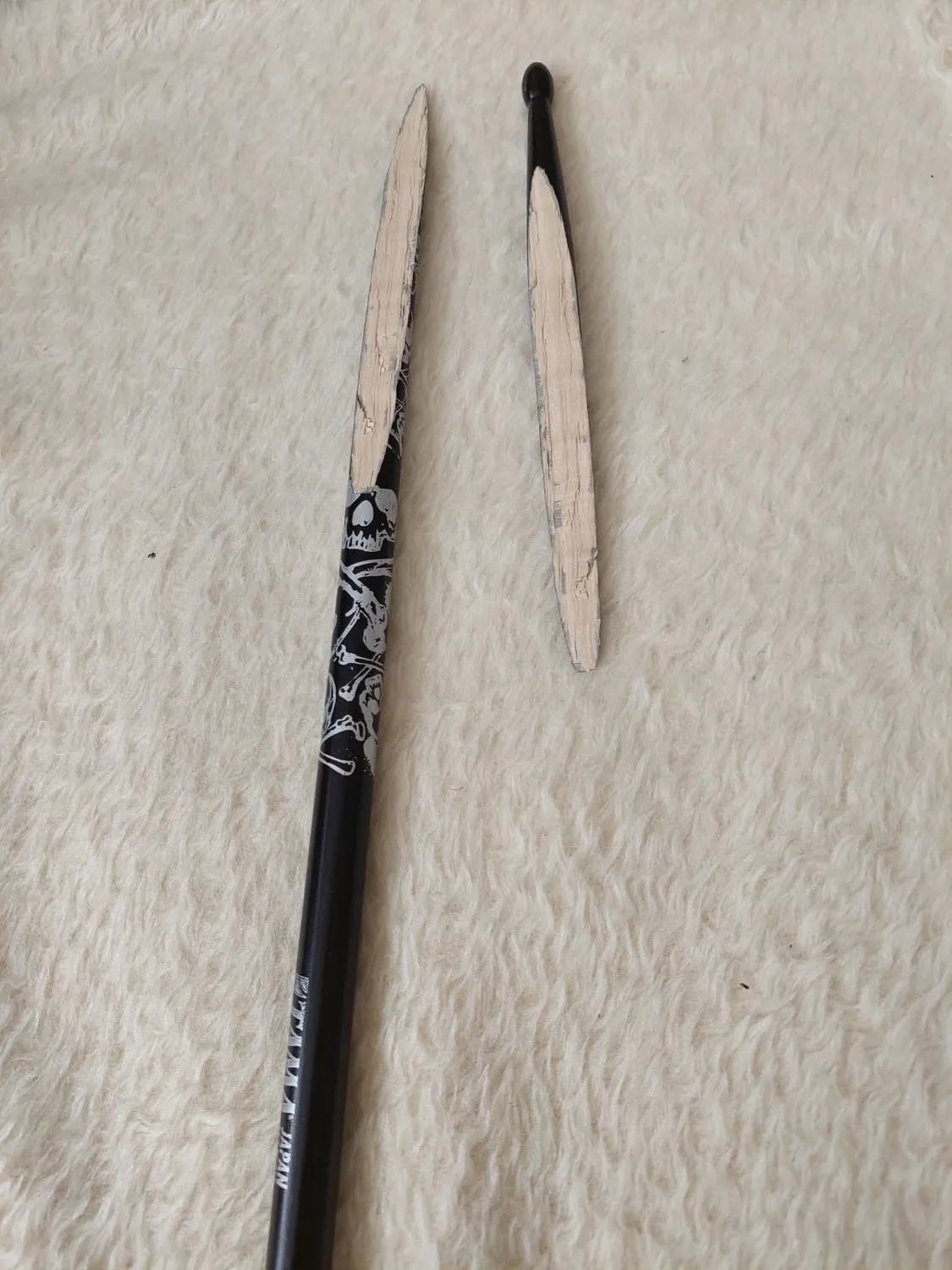 Tama O5A-S-BS Drumsticks Eiche 1 Paar Black