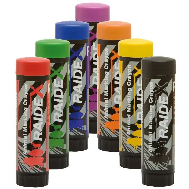QUEBAG Viehzeichenstift-Set 7 Farben 60 g leuchtstark