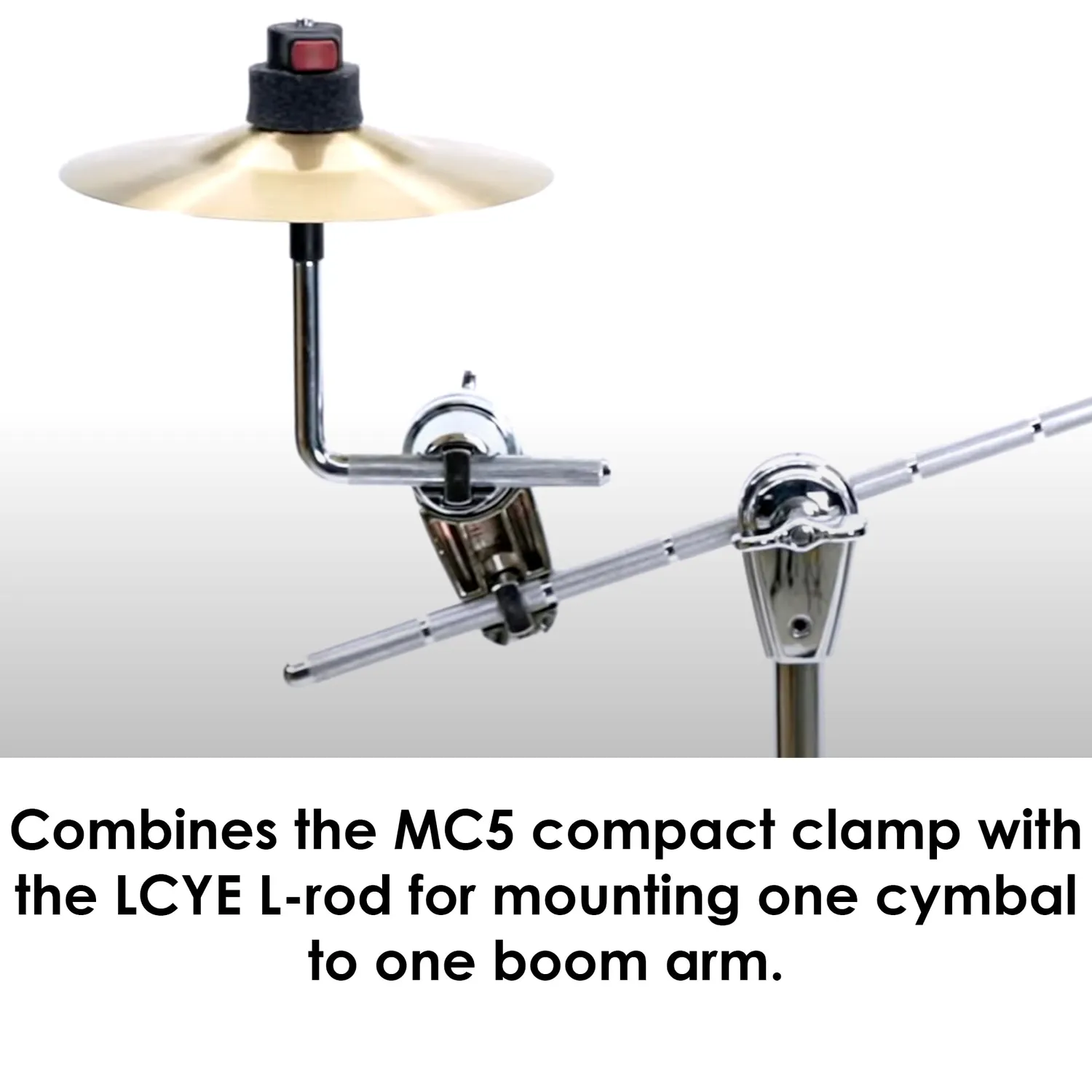 TAMA CYA5E Beckenhalter L-Stück Multiklammer Chrom