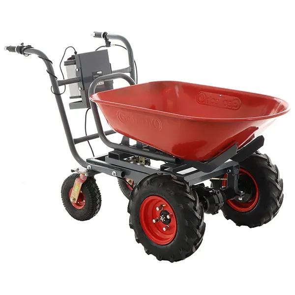 GeoTech Pro Akku-Schubkarre 40V 6Ah Elektro