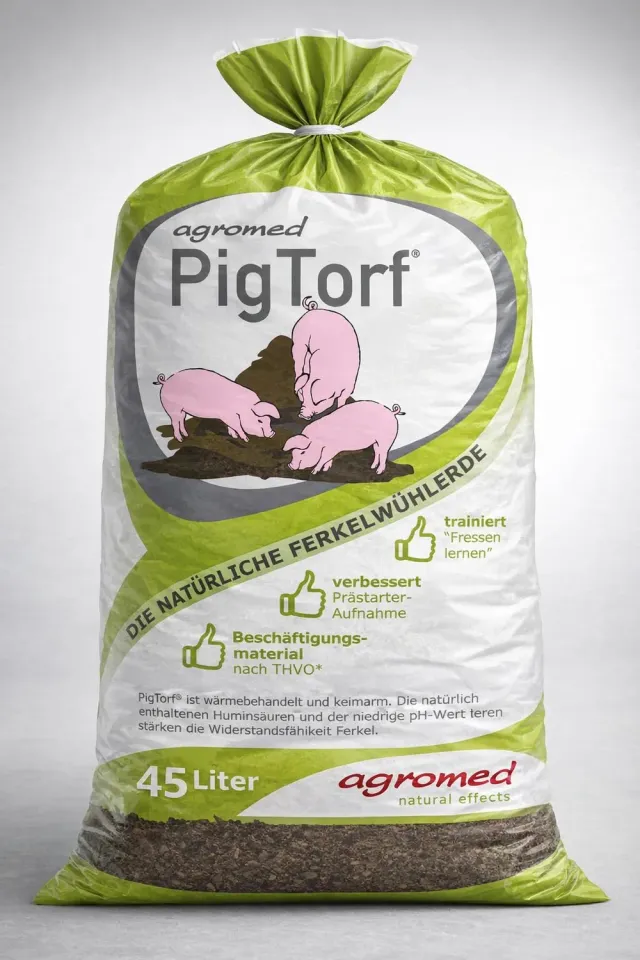 QUEBAG Wühlerde Ferkelwühltorf 45 Liter naturrein