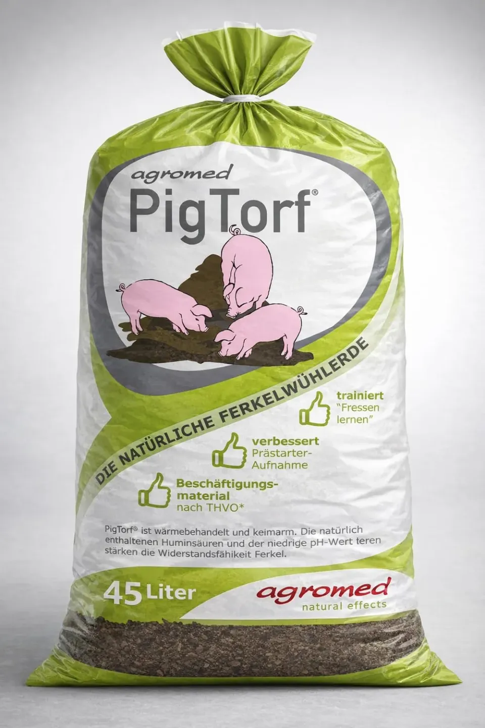 QUEBAG Wühlerde Ferkelwühltorf 45 Liter naturrein