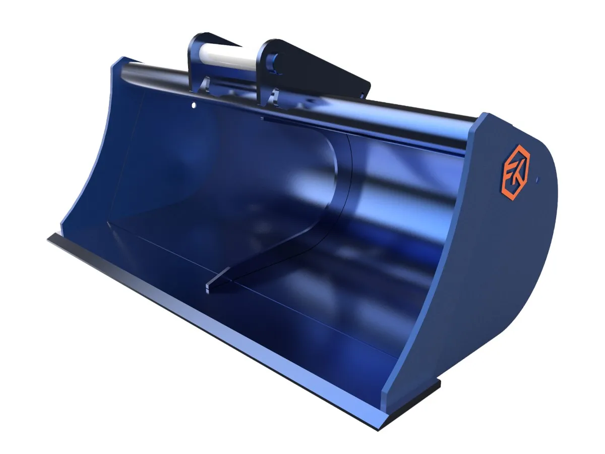 FK Machinery Grabenräumlöffel 3,5-5 T Tieflöffel starr