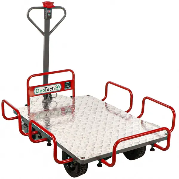 GeoTech Pro E-Truck 400 Akku-Schubkarre 40 V 400 kg