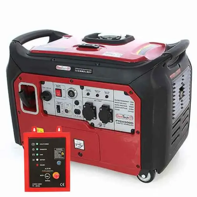 GeoTech Pro PTGA 5000i Inverter Stromerzeuger 4 kW leise