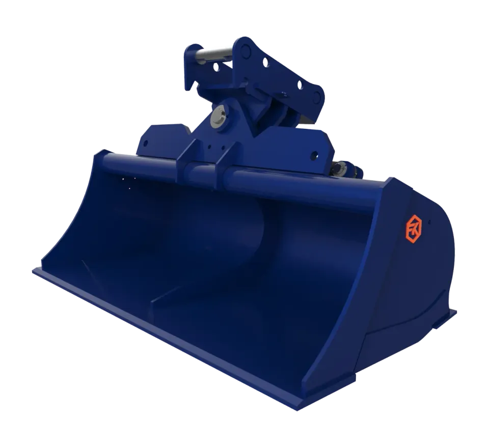 FK Machinery DUO 12-14 t Grabenräumlöffel schwenkbar