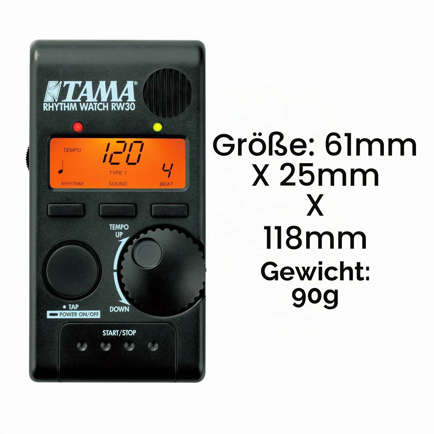Tama Rhythm Watch RW30 Mini Metronom beleuchtet