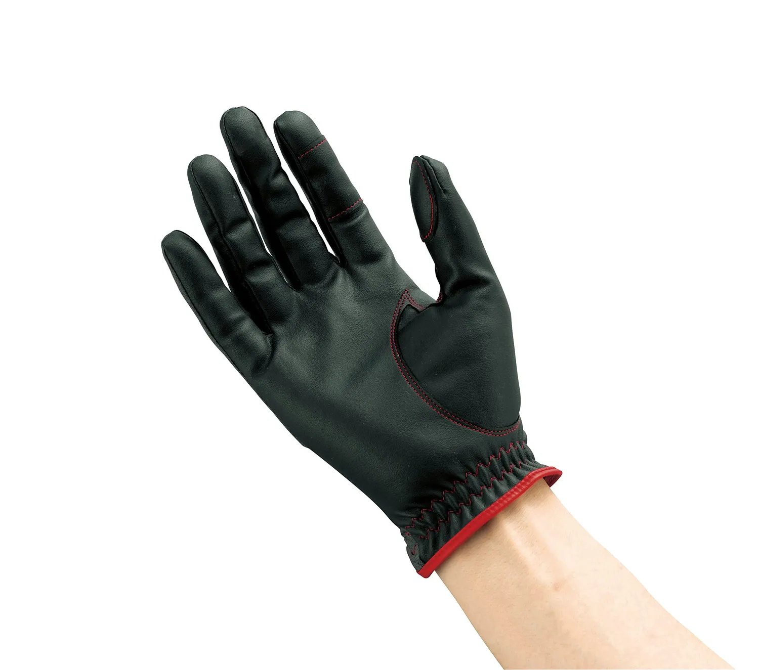 Tama TDG10WHL Drummer Handschuhe L Weiß Kunstleder