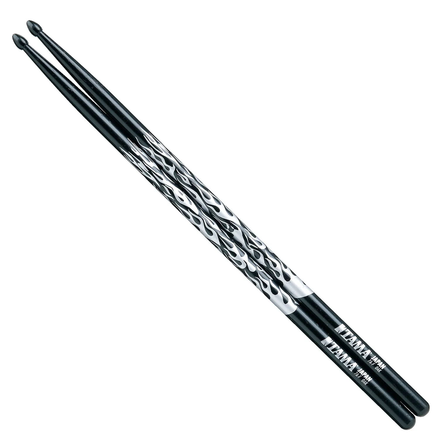 Tama O7A-F-BS Drumsticks Paar schwarz 390mm Eiche