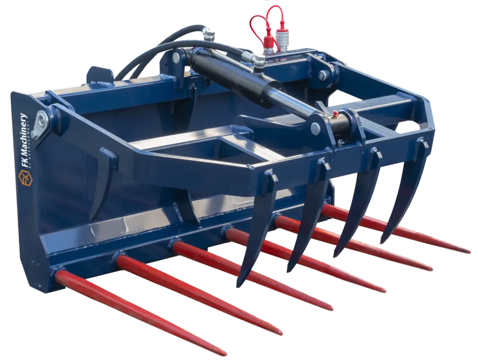 FK Machinery Micro Dunggabel mit Greifer