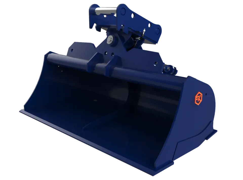 FK Machinery DUO 10-12T Grabenlöffel schwenkbar
