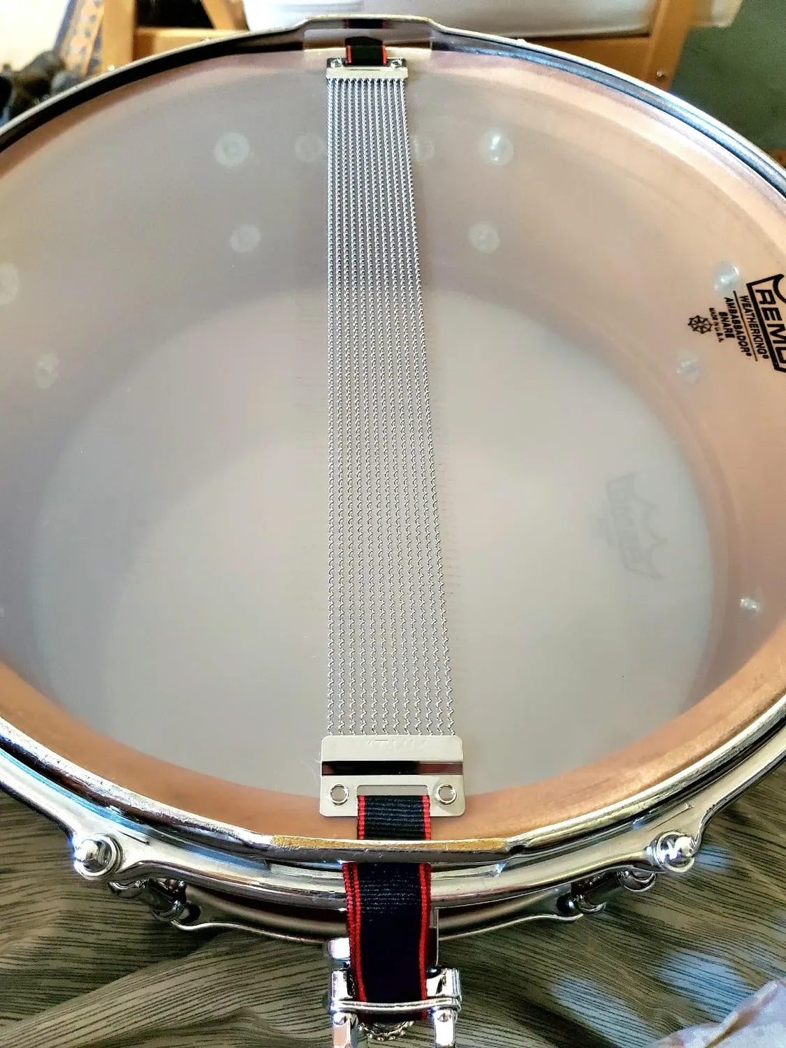 Tama Snappy Snare MS12R14S Snareteppich 14" Silber
