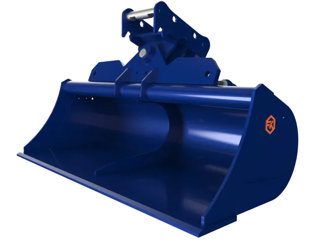 FK Machinery Hydraulic Tilt Ditching Bucket 12-14T Tieflöffel schwenkbar