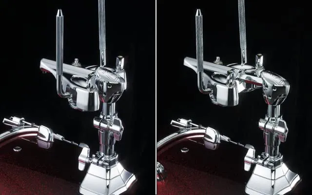 TAMA MTH905N Doppel-Tomhalter Chrom ausziehbar