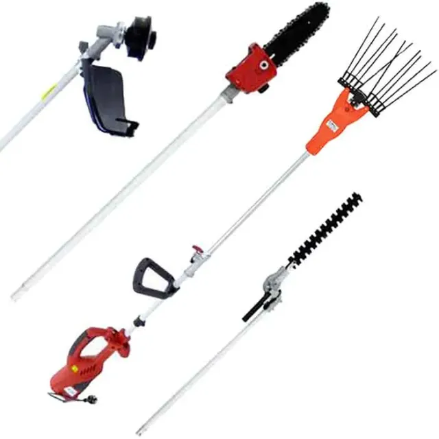 GeoTech Pro Multitool Olivenrüttler + Motorsense Elektro