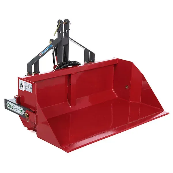 GeoTech Paletta 140 Heck-Schaufel Traktor 500 kg Stahl