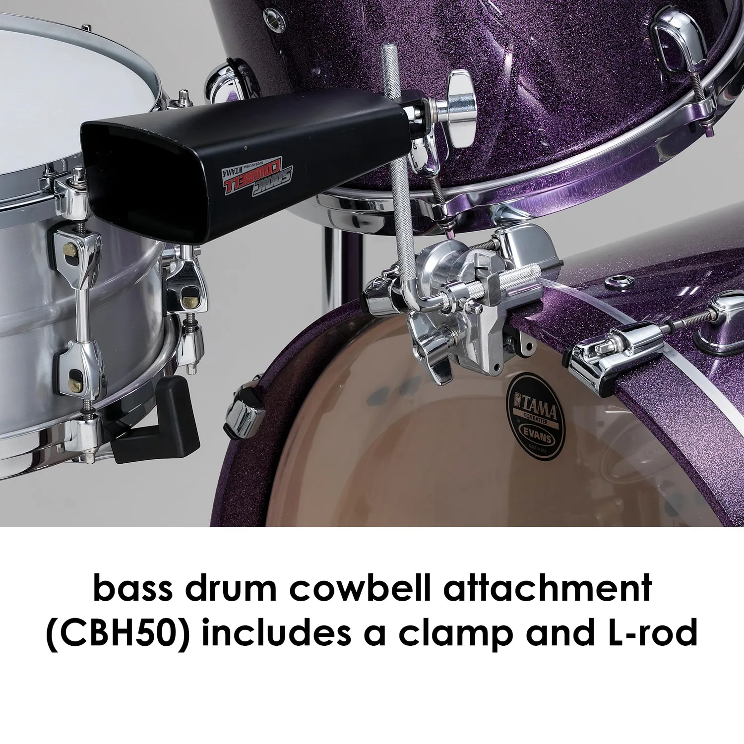 Tama CBH50 Cowbell-Halter Bassdrum Hoop Grip