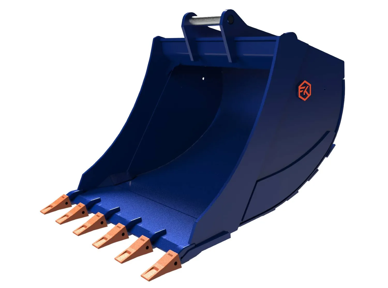 FK Machinery 10-12T Tieflöffel mit Zähnen Bagger