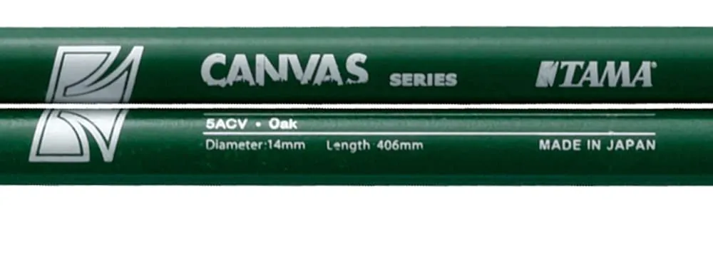 Tama Canvas O5ACV-DG Drumsticks Grün Paar 5A