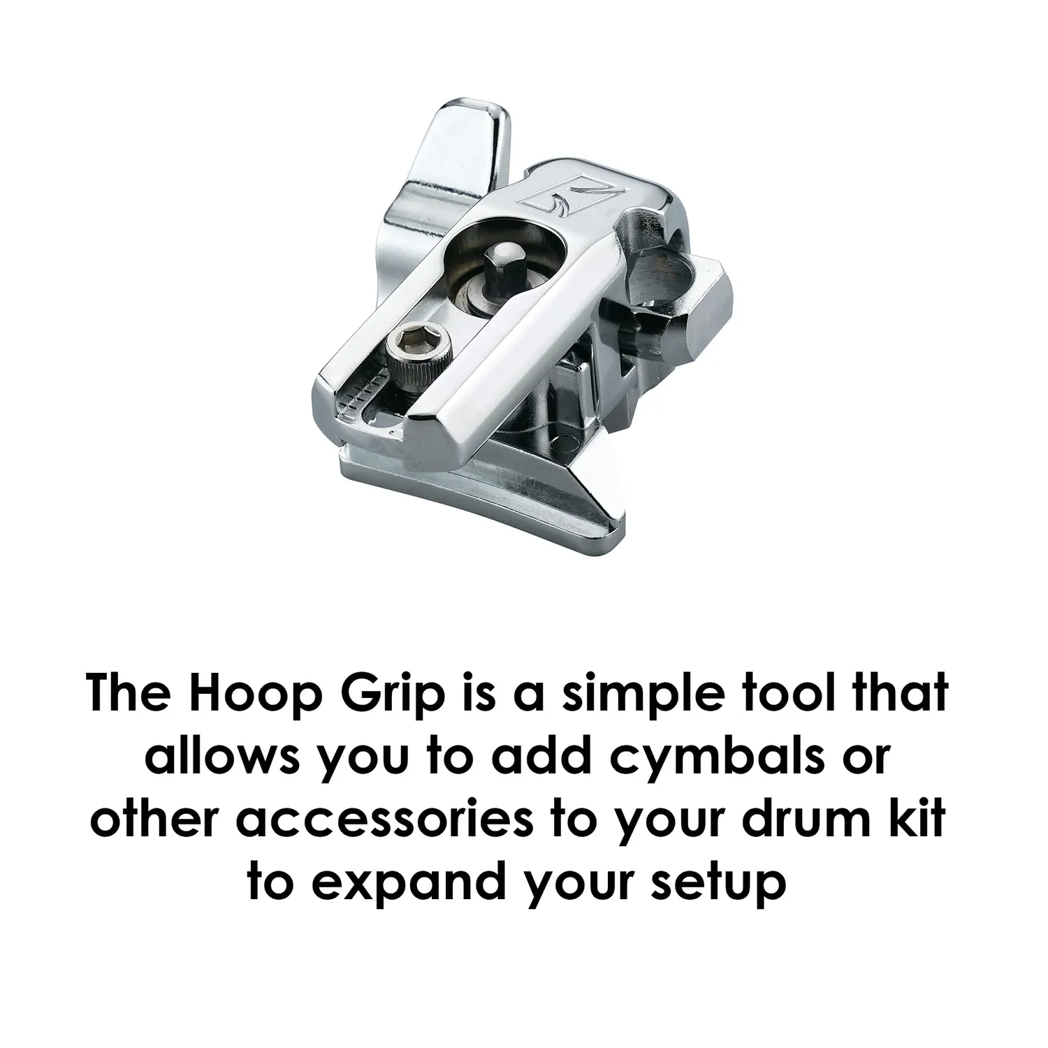 Tama MC8ZCB Hoop Grip Cowbell-Halter Chrom