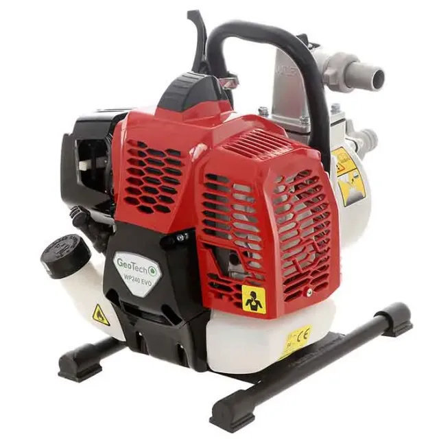 GeoTech Pro WP240 EVO Benzin-Motorpumpe 25 mm 117 l/min