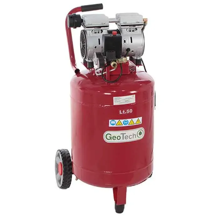 GeoTech Pro S-AC50V-8-10 Kompressor 50 L ölfrei