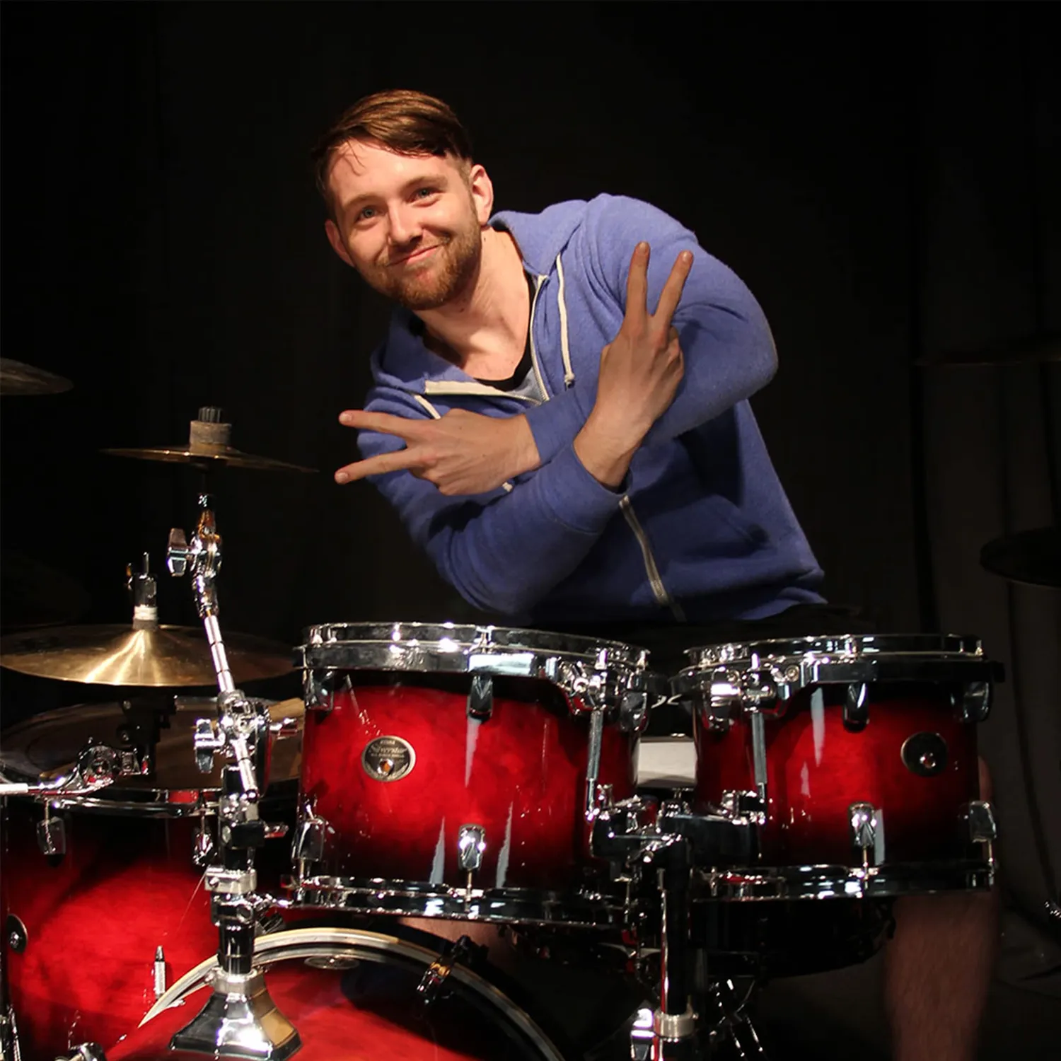 Tama H-RUDI Alex Rudinger Drumsticks Hickory 416mm