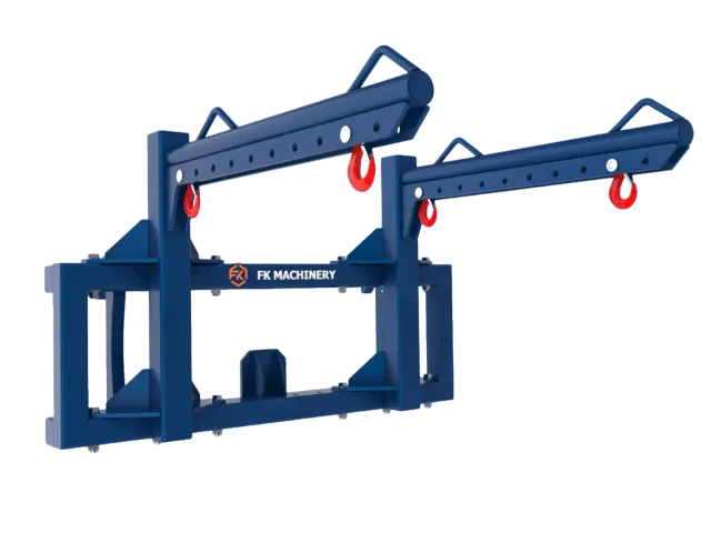 FK Machinery Ballengabel mit Big-Bag-Haken Ballenspieß