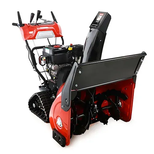 GeoTech Pro STP1176 TEBS Raupen-Schneefräse Benzin 76 cm
